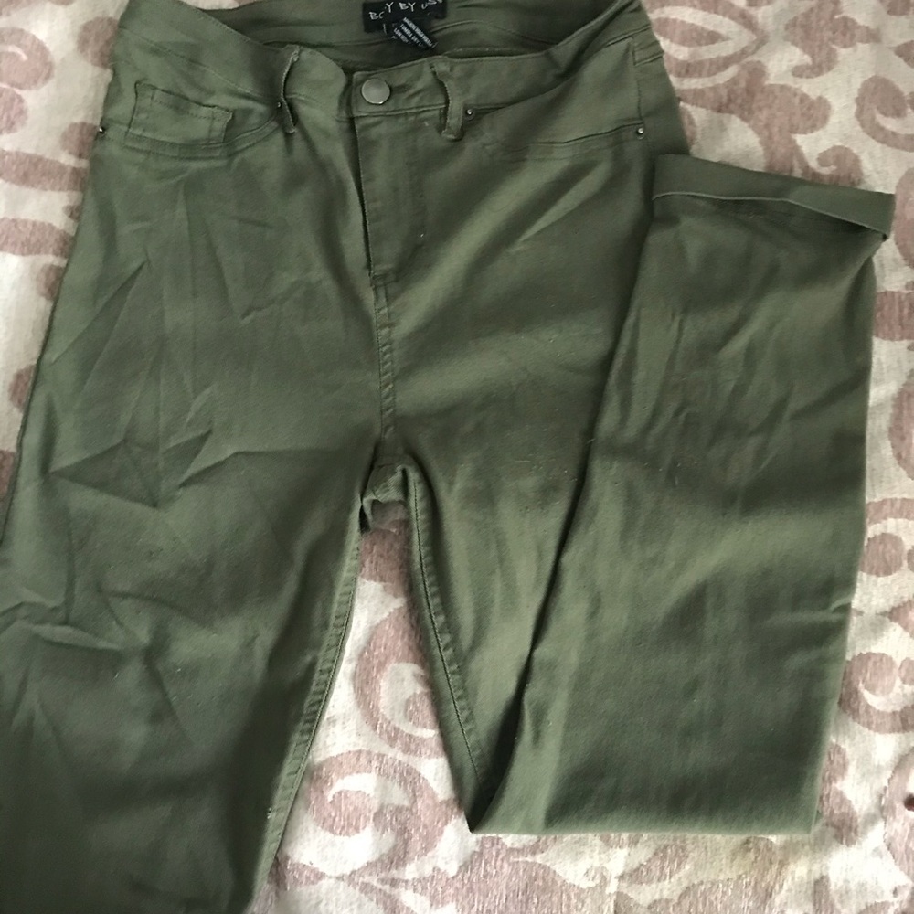 Green Jeans/Leggings